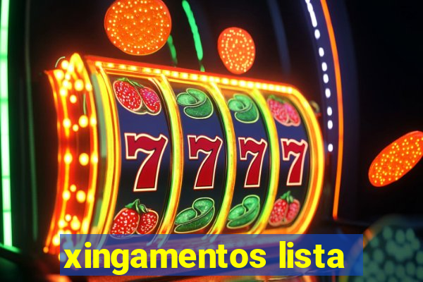 xingamentos lista